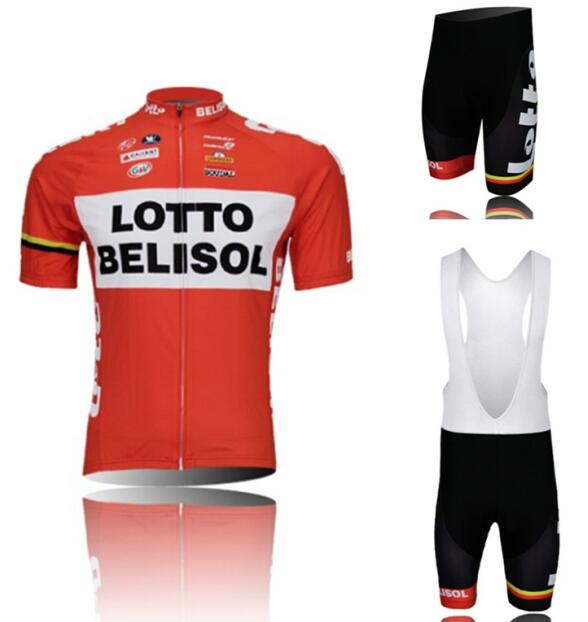 XS-4XL~2014 Lotto Lotto pulley bicycle short-sleeved cycling suit suit strap sweatshirt pants bicycle