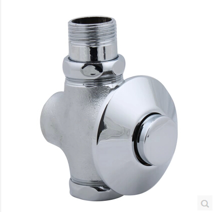 Khun Quan Squatting toilet concealed flush water valve hand according to foot concealed into wall type stool time-lapse flushing valve