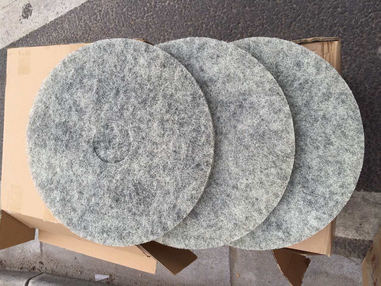 17 inch animal hair polishing pad horse hair polishing pad animal hair pad horse tail pad 100 cleaning pad 3500