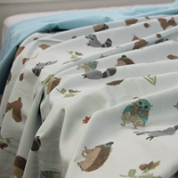 Đáng yêu đơn chăn bông chăn bông in satin cập nhật chăn mềm và tinh tế - Quilt Covers 	ruột chăn phao	
