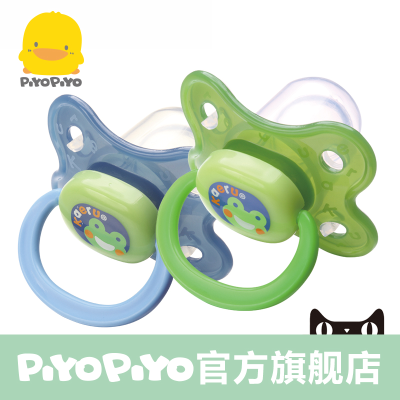 PIYOPIYO 哈皮蛙系列 拇指型安抚奶嘴 1入
