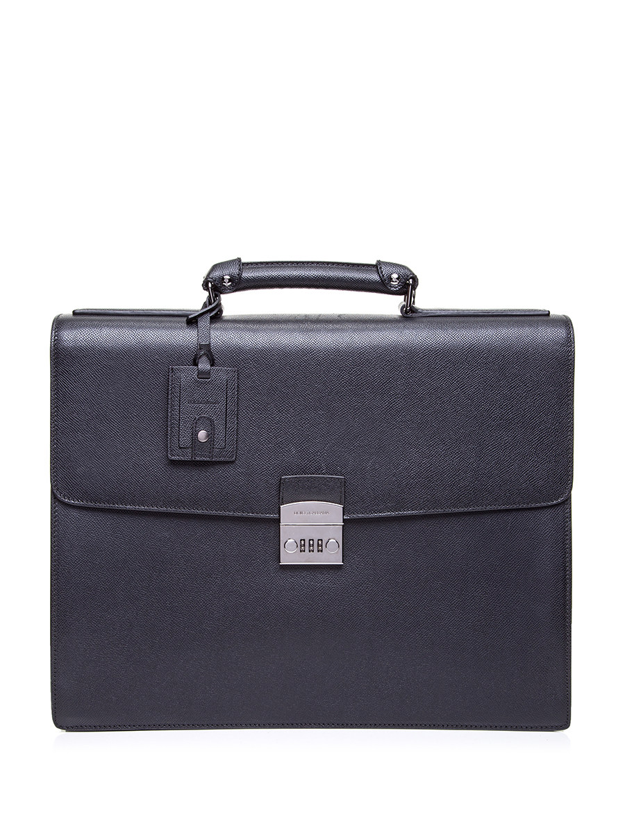 Dolce&Gabbana 黑色锁扣翻盖公文包