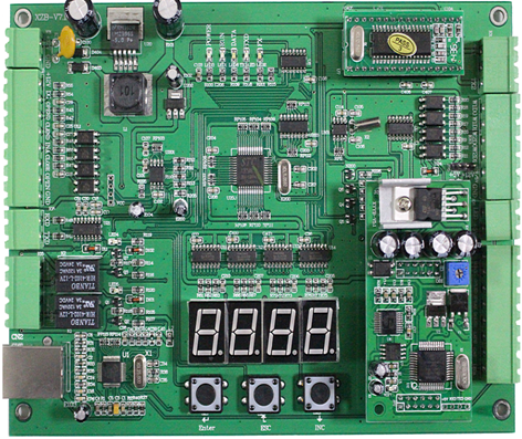 (Spot) parking lot system TCP IP network small control board can be connected to the Internet Bluetooth property charges