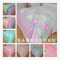 lanh đặc biệt bông Hàn Quốc rửa twill bông nệm giường bìa là mát mẻ vào mùa hè điều hòa không khí là giường - Trải giường ra giường cotton