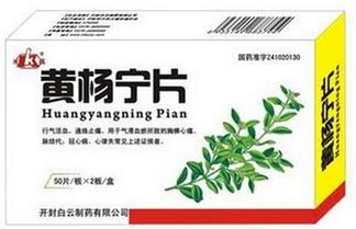 白云桥 黄杨宁片 0.5mg*100片/盒
