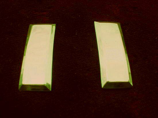 U.S. copper gilt general ensign epaulettes epaulettes (commercial version) 2