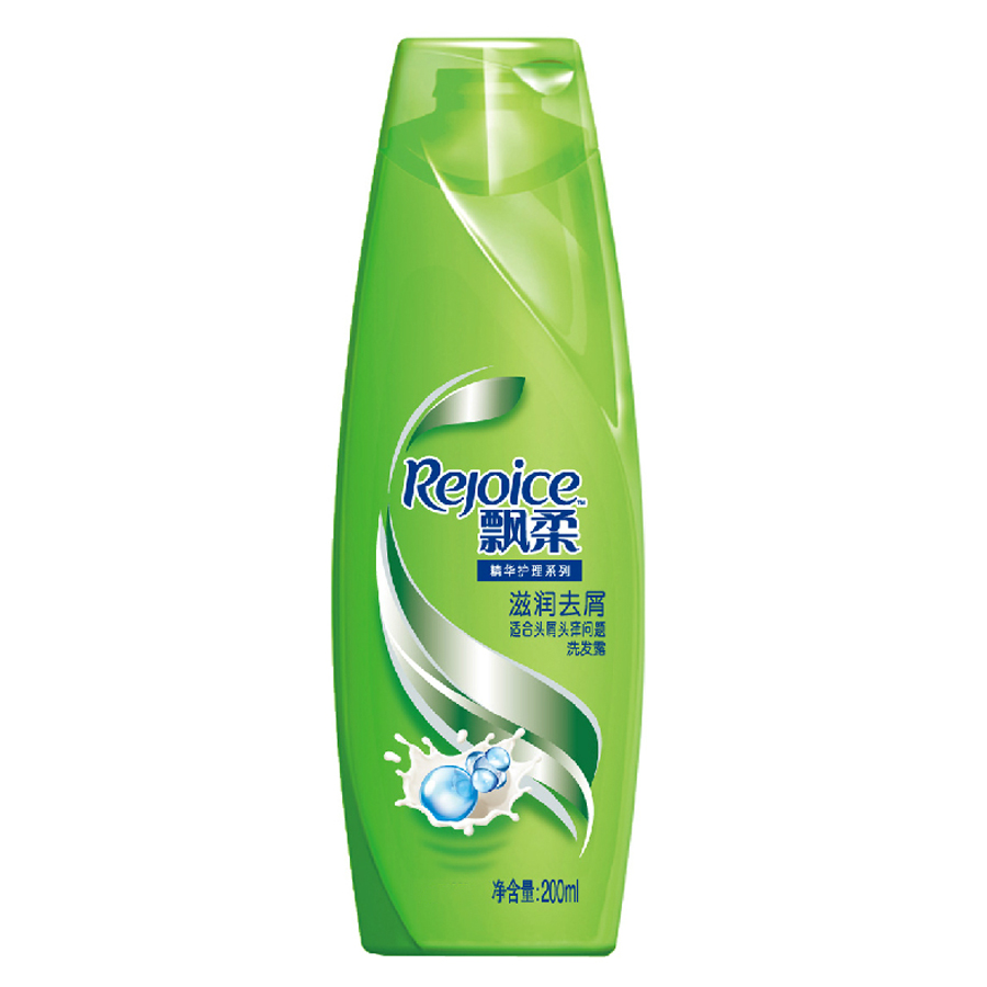 Rejoice飘柔滋润去屑洗发水200ml 洗发去屑 正品