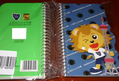 2014 ATP1000 Shanghai Tennis Masters Official Commemorative Cartoon Signature Notepad