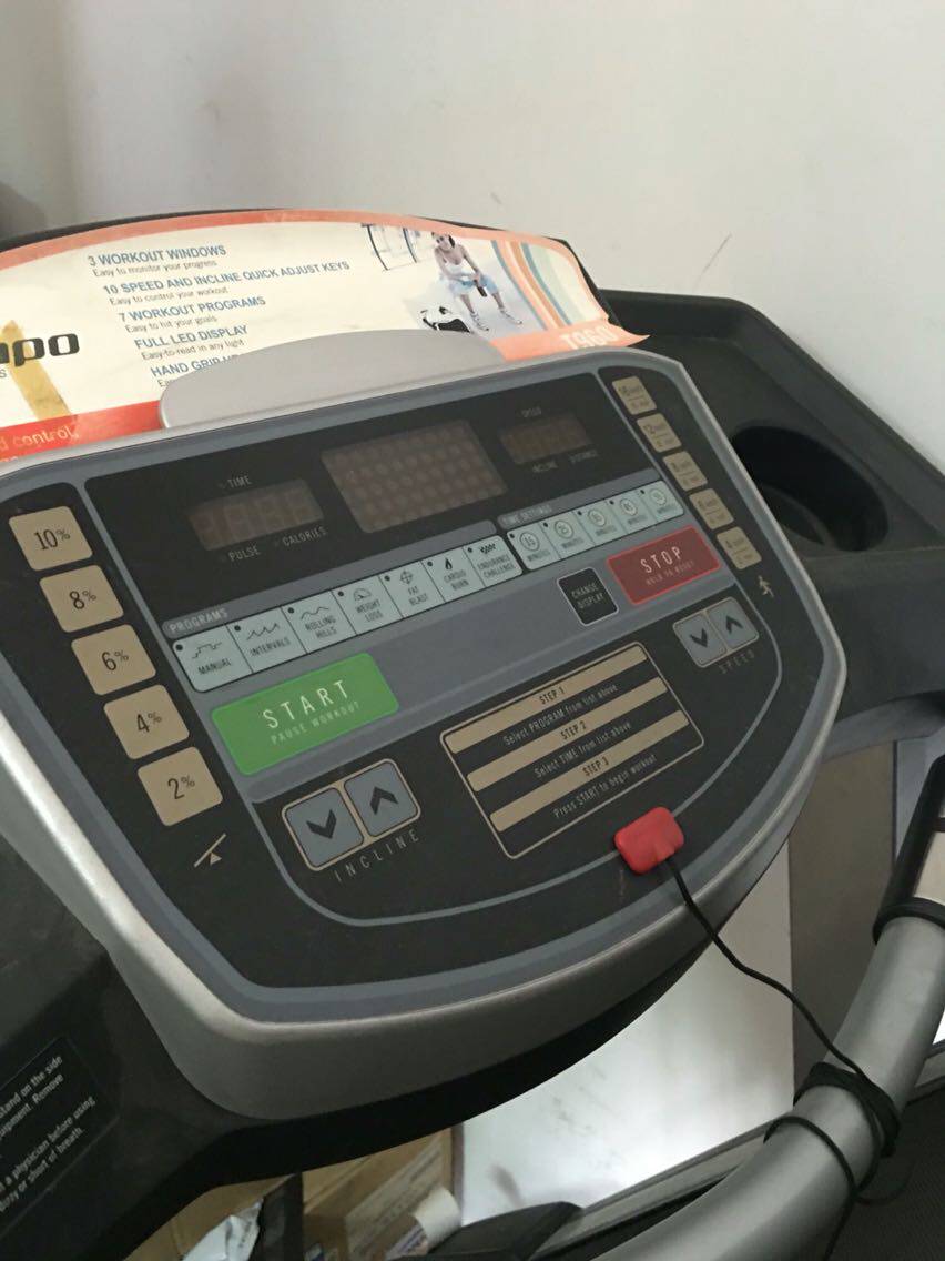 Original Mount Tempo Bridge Mountain Treadmill Accessories Safety Lock Safety Switch Start Key T960 T950