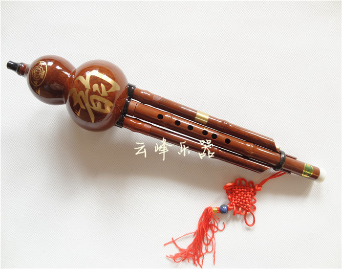 Sen bird gourd silk adult professional adjustable rotation control and harmony double tone down B tone C tone gourd silk musical instrument