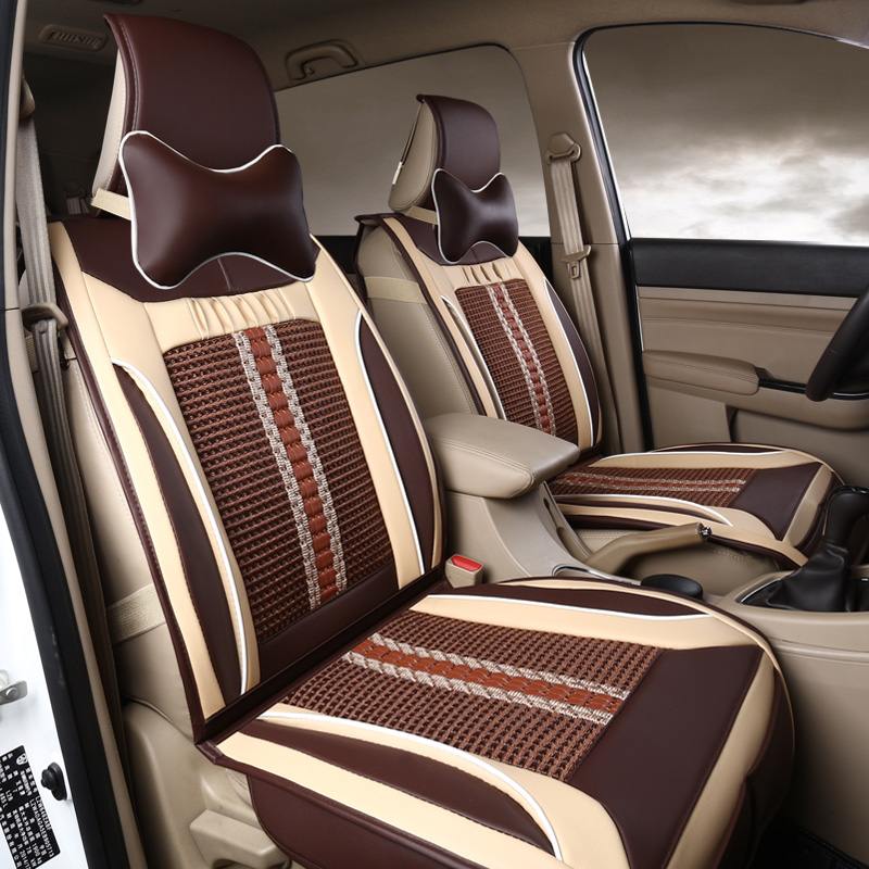 汽车座套四季通用五菱荣光小卡之光宏光S7宝俊730专用冰丝座椅套