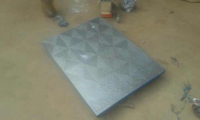 Cast iron Inspection flat-cast iron crossed flat-cast iron Xiaoping board School teaching with spot direct marketing