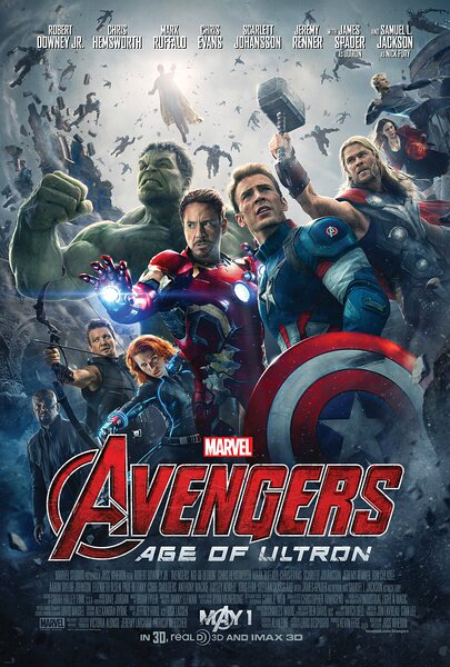 Avengers League 2-Sided Original Movie Poster Cinema Theaters Full Opening Movie Publicity Light Box Posters