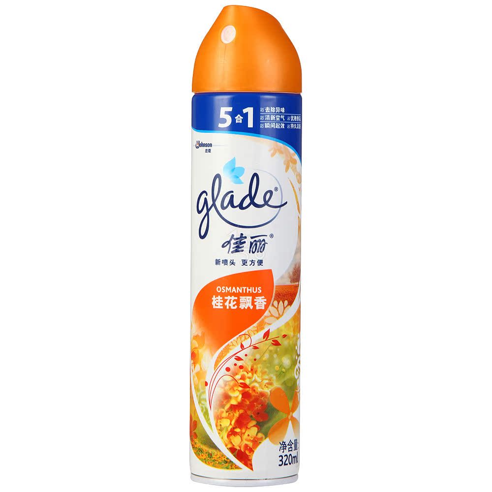 佳丽空气清新喷雾 桂花飘香 320ml 一号店
