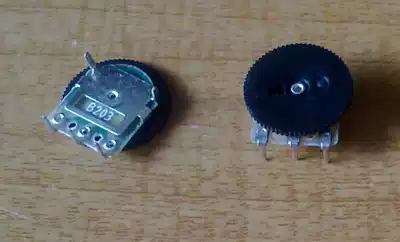 Gear Potentiometer Dial Potentiometer B20K B203 14X1 1000pcs MOQ