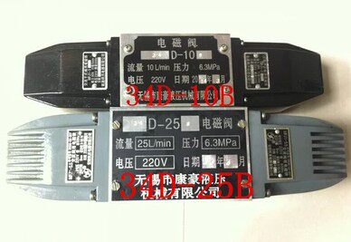 Low pressure hydraulic solenoid 34D-10 34D-10 34D-25 34D-25 35D-10 35D-25 35D-63