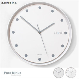 【a.cerco 】静音机芯 北欧极简挂钟 时钟/闹钟/loft风/简约/无印