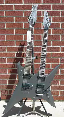 Customized IBANEZs-OXPT1400 Double Head Electric Guitar AQ30