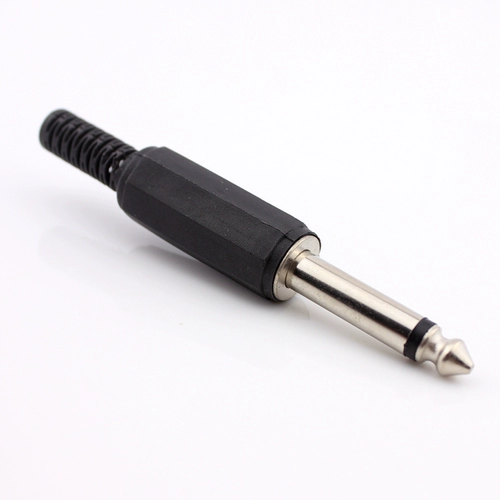 Пластиковый штекер, 6.35mm, 6.5mm