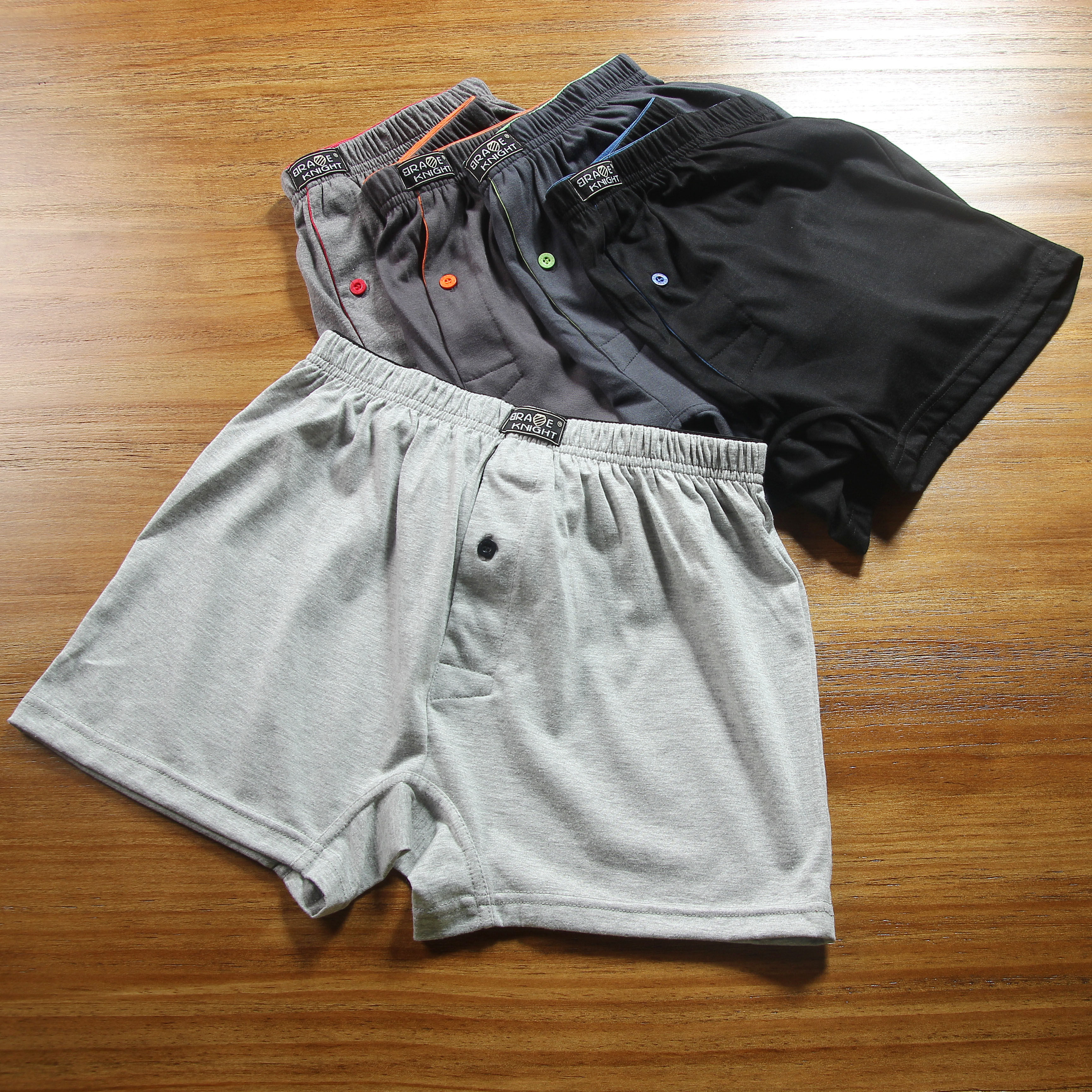 HSCP夏季内裤男夏季平角裤青年运动潮透气四角裤包头纯棉运动裤衩