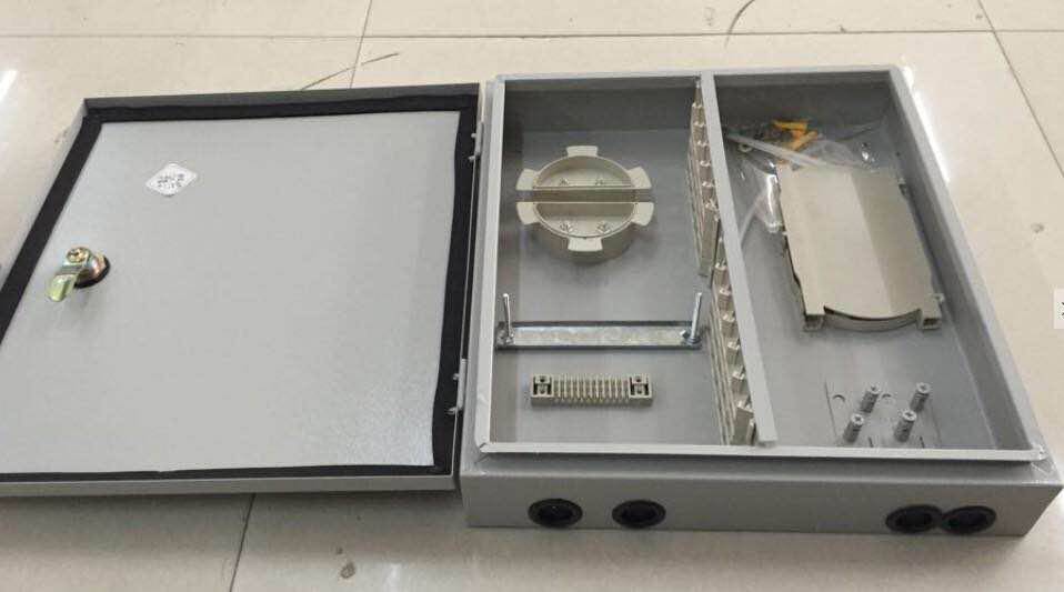 48-core fiber split box, direct fusion box, dedicated for leather cable fusion splicing