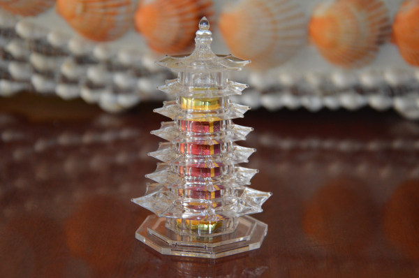 Boutique tie-edge area All FabPo can only be tied for one Buddha Tower built in Huayan via the monk Gah Nacha