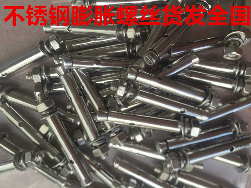 Invisible protective net anti-theft window special national standard stainless steel expansion screw pull-up screw 304 stainless steel