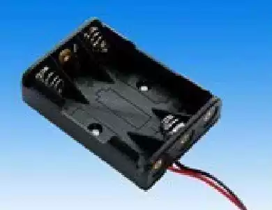 With lead DIY battery box 3 Section 7 Series Battery Box high quality three section 7 No. 7 3 battery box