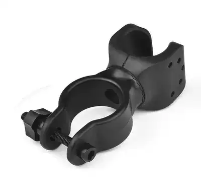 Flashlight stand Mountaineering bicycle lamp stand front lamp holder lamp holder rotating lamp clip flashlight bracket clip