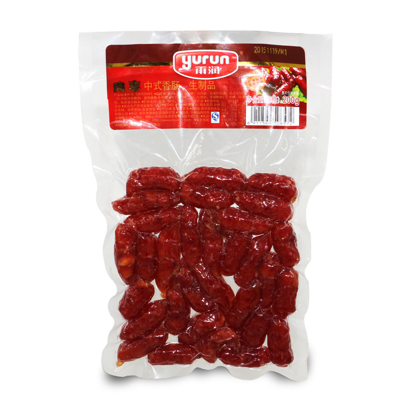 【天猫超市】雨润  肉枣 200g       中式香肠      生制品