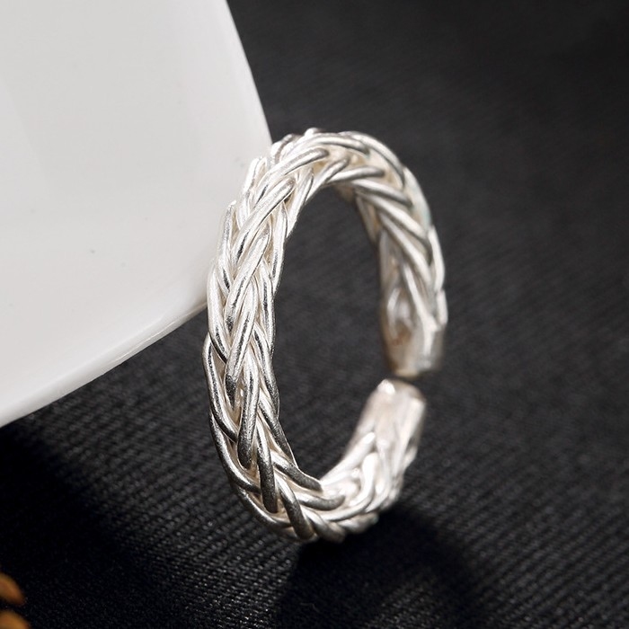 Bague homme OTHER   en Argenterie - Ref 3089355 Image 3
