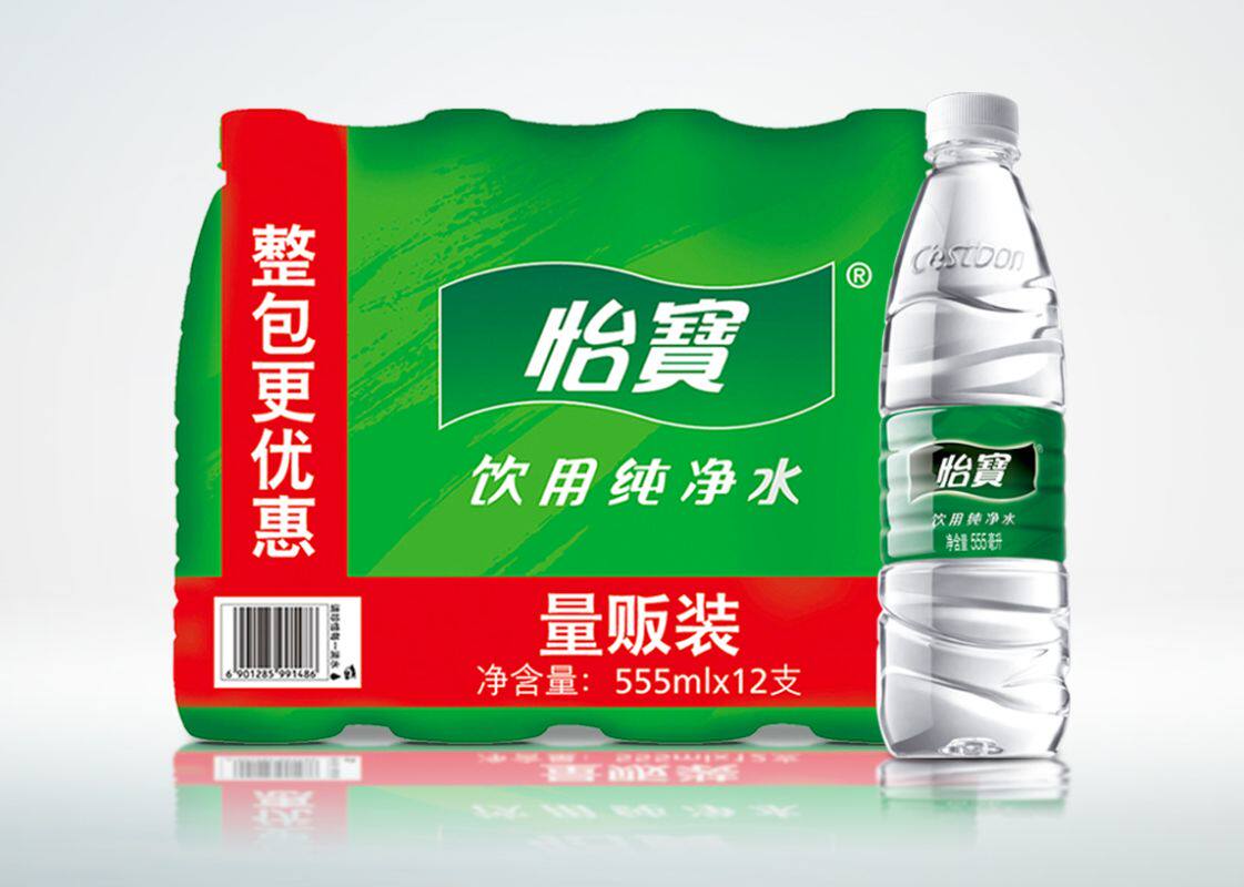 【天猫超市】怡宝纯净水555ml*12量贩装