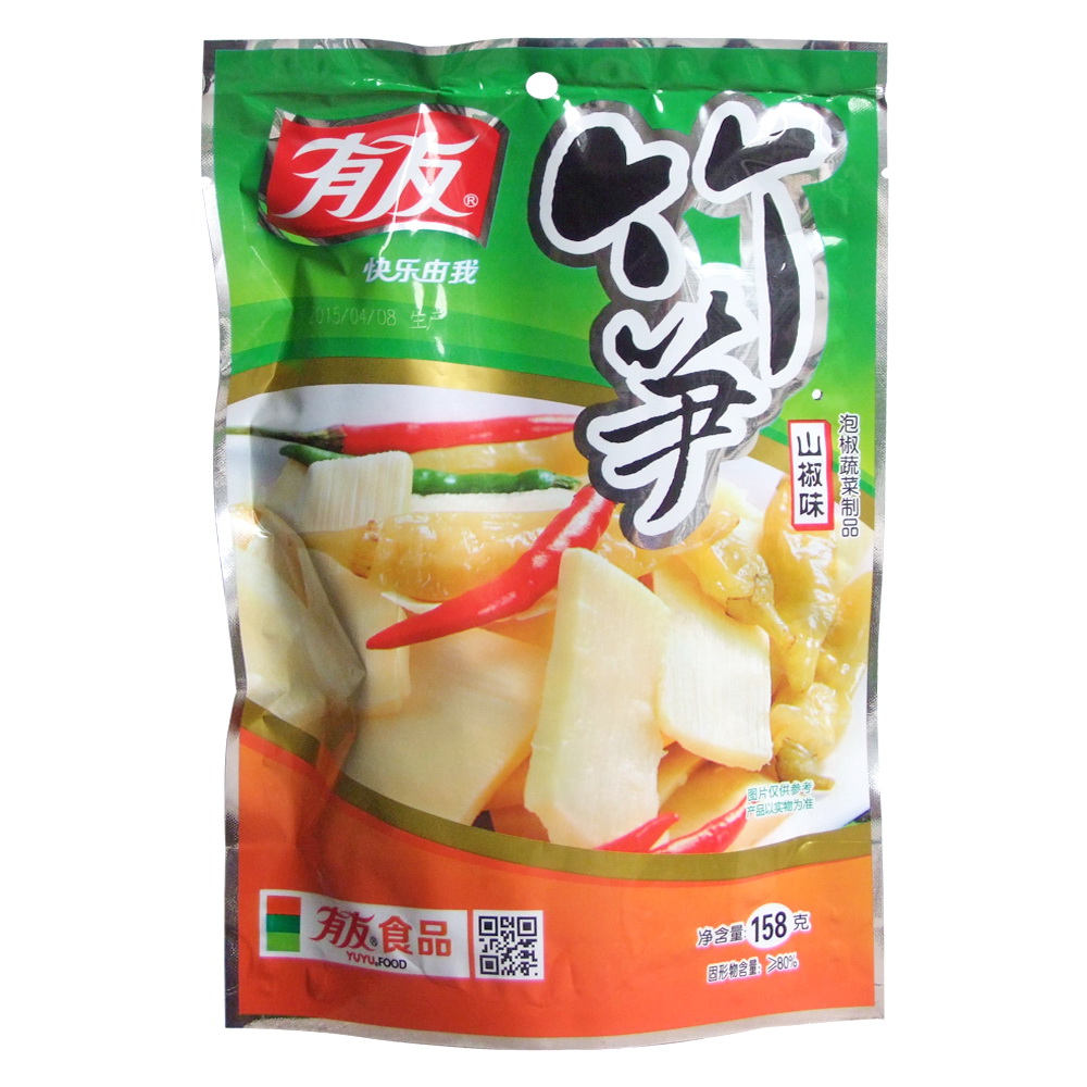 【天猫超市】有友 竹笋(山椒味)158g 重庆味道 特产美味零食