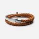 Miansai Rovos Half-Cuff Leather Bracelet African Pride Leather Bracelet
