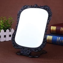 Korean mirror Retro rose single-sided desktop mirror Portable princess makeup mirror Beauty mirror Wedding wedding mirror