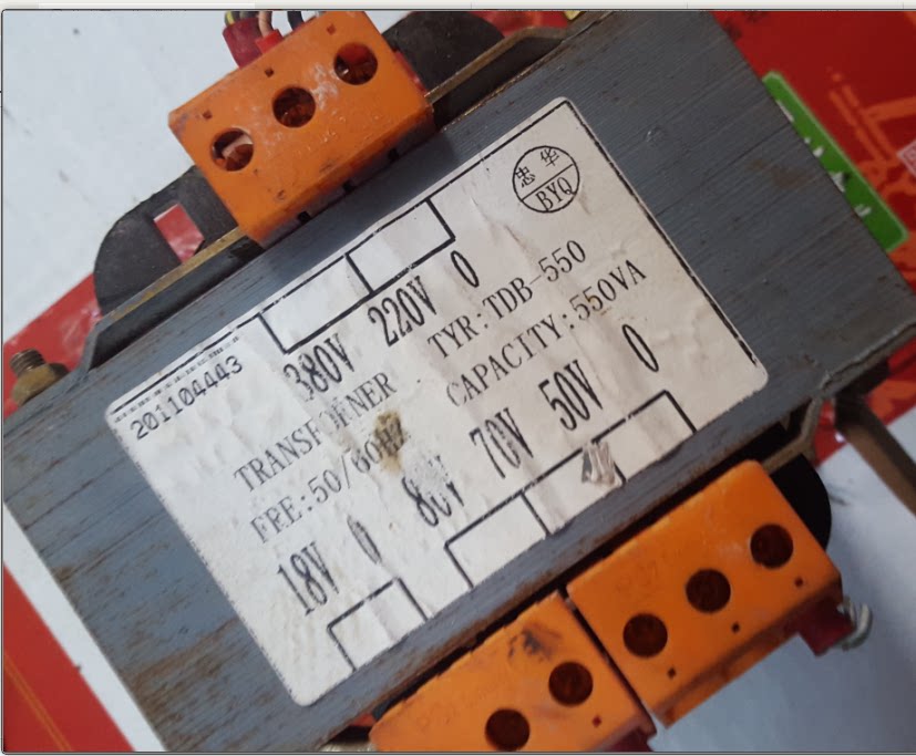 Old transformer 550w 220V input output 50V 70V 80V group second-hand dismantling machine