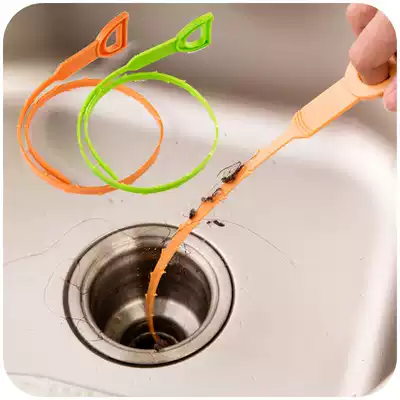 Pipe hair hair cleaner sewer sewer through toilet dredge household sink anti-blocking cleaning hook