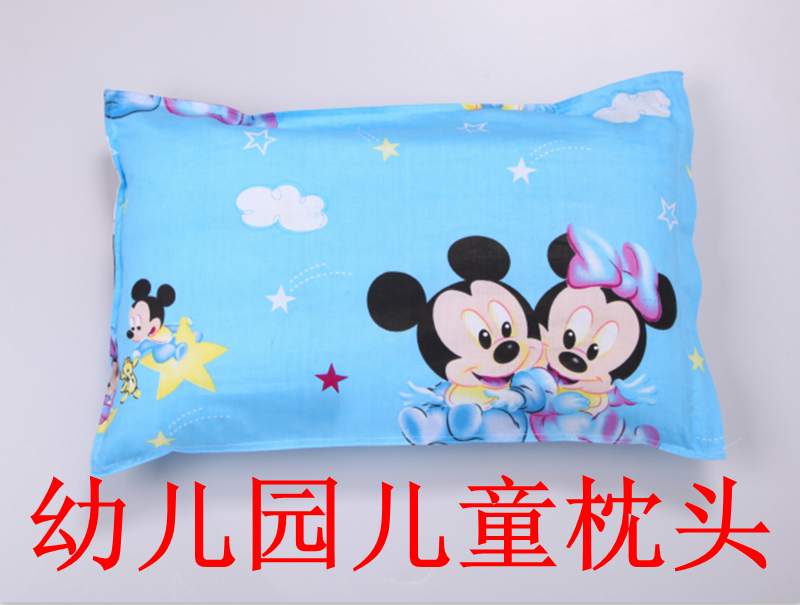Cotton Children's Pillow Cartoon Children's Pillow Core Kindergarten Baby Student Pillow Support Bulk Purchase