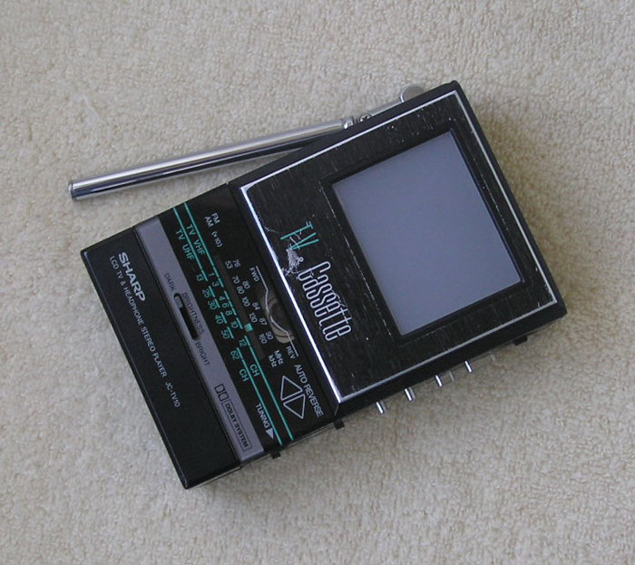 SHARP JCTV10 TV Retractable Tape Walkman