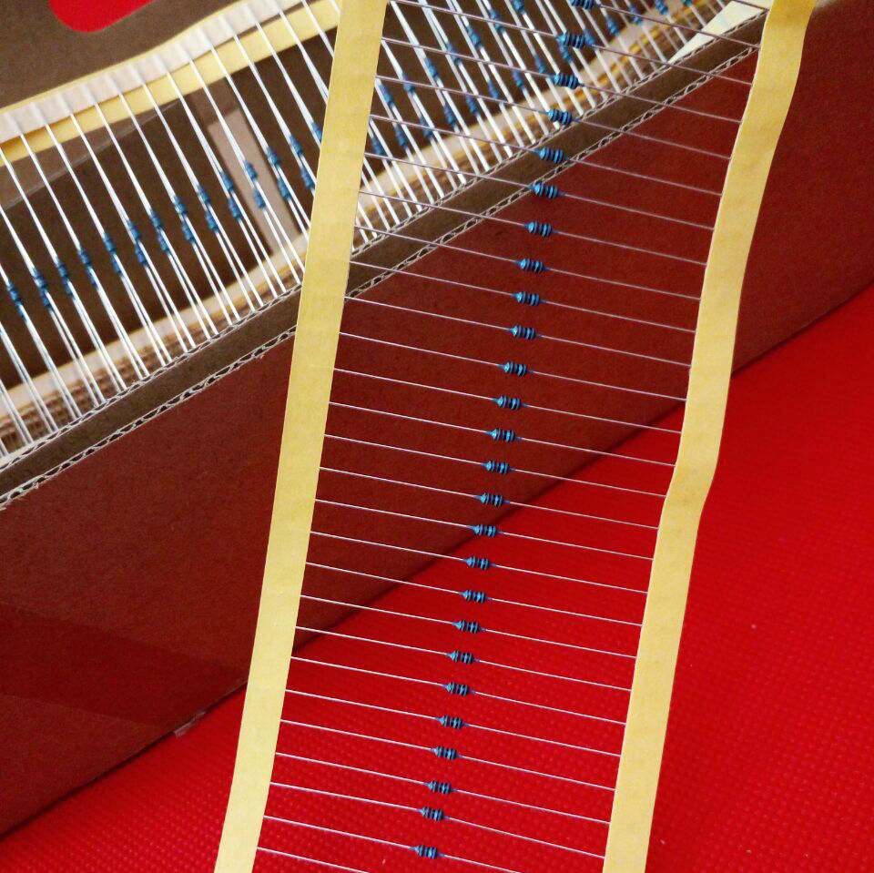 3 3R 3 6R 3 9R 4 3R 4 7R 1% metal film resistors 1 6W 1 8W copper feet 100 price