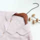 Mùa xuân và mùa hè các cặp đôi đồ ngủ bằng vải bông gạc cho nữ dài tay cotton hai lớp cotton dịch vụ tại nhà màu trơn nam Nhật Bản đơn giản bộ pijama Cặp đôi