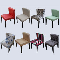 Hot selling minimalist modern dining chair Home European-style solid wood cloth Quick Dining Wine Hotel Coffee West Dining Room Table Chairs