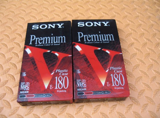 New sony Sony v E-180 180 Minute Video