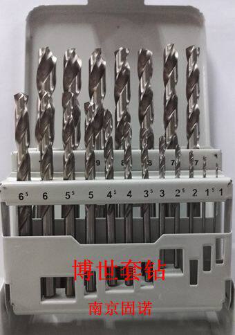 Bosch straight shank twist drill HSS-G full-series high speed mesh twist drill bit cover drill 1-10MM 19 pieces