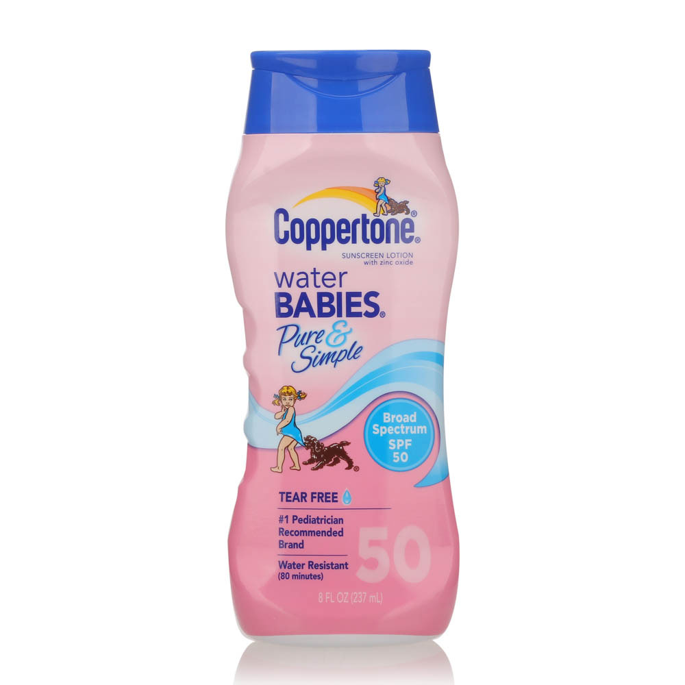 美国直邮 Coppertone/水宝宝水嫩霜乳液SPF50 237ml