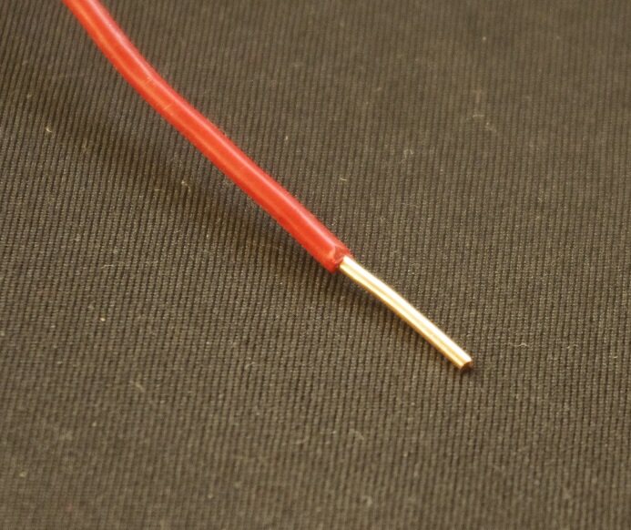 Single - crystalline copper 1 37mm copper core Teflon insulation line