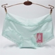 2017 màu mới lĩnh vực đồ lót đích thực nữ cotton hữu cơ cotton eo thấp thoải mái sức khỏe boyshort 4 quần lót phụ nữ Vòng eo thấp