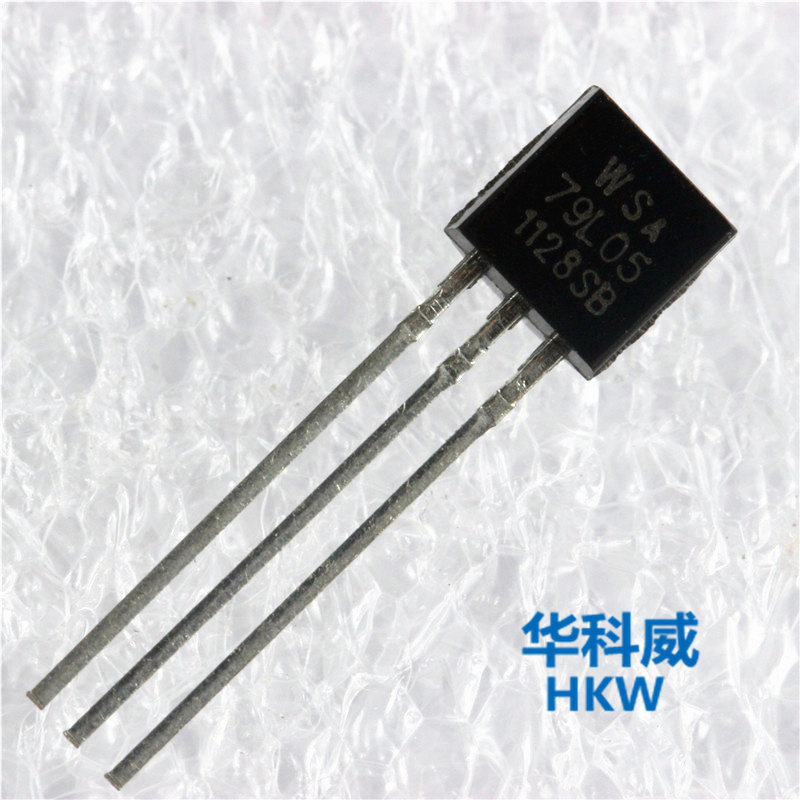 Three-end voltage regulator tube L79L05 79L05 79L05 5V TO-92