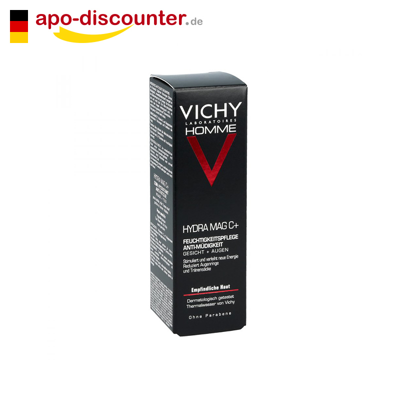 Vichy Homme薇姿男士焕能保湿露乳液50ml清爽保湿乳护肤德国直邮