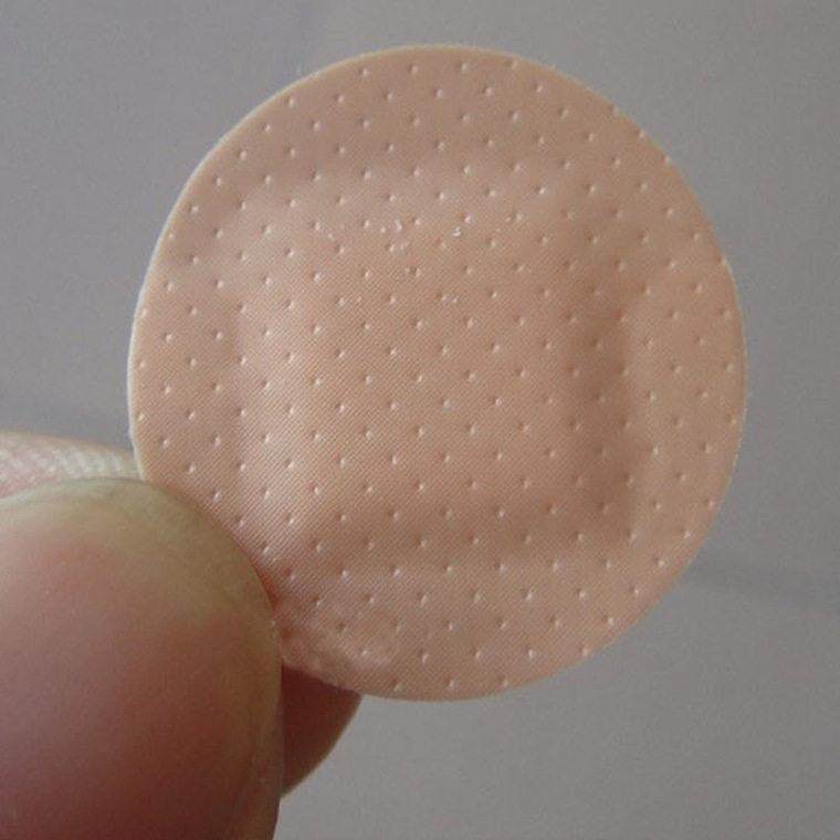 Skin tone OK bandage round OK bandage vaccine patch point sticker invisible OK bandage anti-wear foot sticker